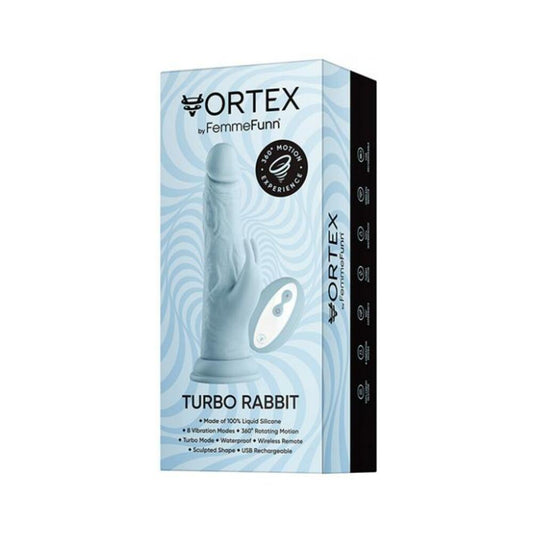 Femmefunn Vortex Turbo Rabbit 2.0 Light Blue